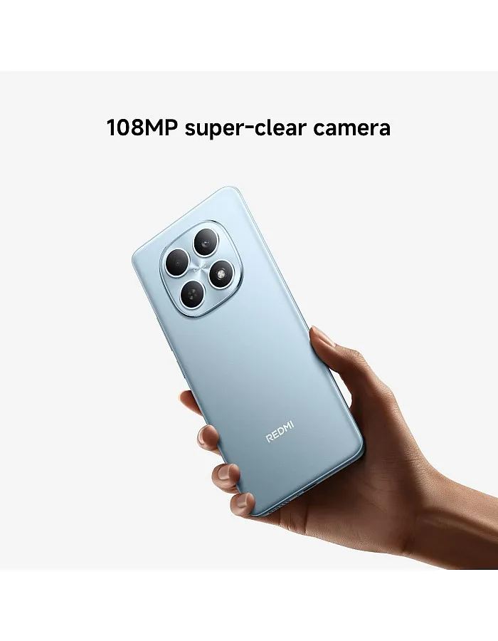 موبايل شاومي ريدمي نوت 15 (8+256 جيجابايت) ببطارية بسعة 6000 مللي امبير في الساعة مقاوم للماء بكاميرا بدقة 108 ميجابكسل وشاشة FHD بلس 6.77 بوصة من شا