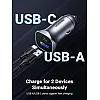 UGREEN PD 24W Car Charger Fast Charging for iPhone 13 Dual USB Ports Car Adapter Type C Compatible with iPhone 13 Pro/13 Pro Max/13/13 mini/12 Pro Max, iPad 9,iPad mini 6,Samsung S21,Huawei Mate20,etc