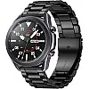 Netolo 22 mm Bracelet Compatible with Samsung Galaxy Watch 3 Strap 45 mm/Galaxy Watch 46 mm/Huawei Watch GT2 46 mm, Metal Stainless Steel Replacement Men's Women's Bracelet for Samsung Gear S3