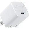 Anker 313 GaN 30W Foldable Charger PIQ 3.0 Durable Compact Fast Charger for iPhone 15/15 plus/15 Pro/15 Pro Max/14/13, Galaxy, Pixel 6/7, iPad/iPad Mini (Cable Not Included) (White)