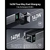 Anker 737 Power Bank (PowerCore 24K), 24,000mAh 3-Port Portable Charger with 140W Output, Smart Digital Display, Compatible with iPhone 13 Series, Samsung, MacBook, Dell, AirPods, and More