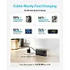 Anker Power Bank, 20,000mAh Portable Charger with Built-in USB-C Cable, 87W Max Fast Charging Battery, for iPhone 16/15/14 Series, Samsung, Switch, and More, 18 Months Warranty - Black