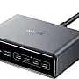 انكر شاحن برايم (200 واط، 6 منافذ، جان) [متوافق مع معايير تقنية PSE/ متوافق USB PD] ماك بوك، PD، كمبيوتر ويندوز، ايباد، ايفون، جالكسي، اندرويد، اله