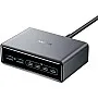 Anker Prime Charger (200W, 6 Ports, GaN) [PSE Technology Standards Compliant/USB PD Compatible] MacBook, USB PD Compatible, Windows PC, iPad, iPhone, Galaxy, Android, Smartphone, Laptop, Various