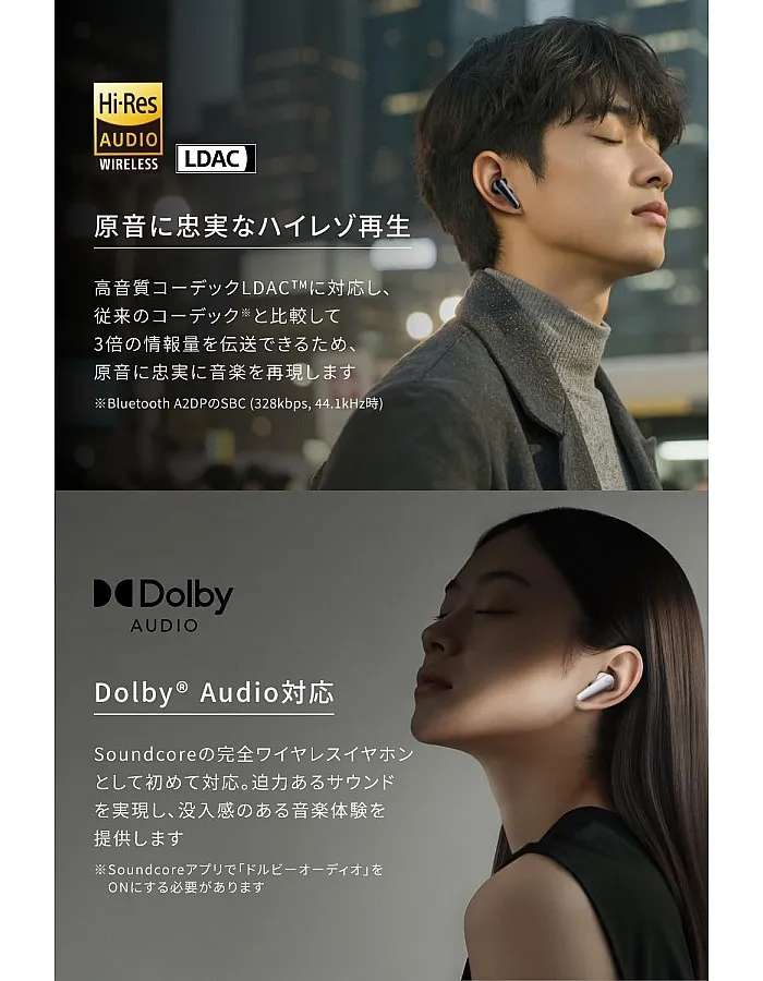 Anker Soundcore Liberty 5 (Bluetooth 5.4) [Fully Wireless Earphones, Ultra Noise Canceling, 3.5 / 3D Audio, Supports Dolby Audio, Wireless Charging, Multipoint Connection, Outsound Capture, Up to 48