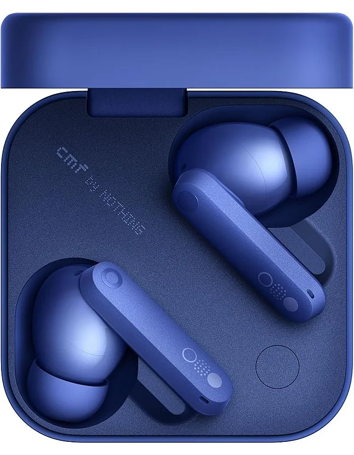 CMF Buds Pro 2 Wireless Earbuds with Smart Dial, 50dB Hybrid Noise Cancelling Earbuds Wireless Bluetooth 5.3, 11mm Bass with LDAC, 6 Hi-Res Audio Mics, 43H Playtime, Fast Charging Case, Blue