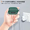 Dl3 Mobilak Compatible with Anker Soundcore R50i NC/Anker P30i Case Cover, Soft Silicone Shockproof Protective Case Wireless Earbuds with Carabiner, Front LED Visible (Green)