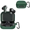 Dl3 Mobilak Compatible with Anker Soundcore R50i NC/Anker P30i Case Cover, Soft Silicone Shockproof Protective Case Wireless Earbuds with Carabiner, Front LED Visible (Green)