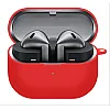 Dl3 Mobilak Compatible with Samsung Galaxy Buds3 FE/Galaxy Buds 3 FECase Cover, Soft Silicone Shockproof Protective Case Wireless Earbuds with Carabiner, Front LED Visible (Pink)