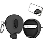 Fekra For Huawei FreeBuds 7i Case Silicone Protective Case for Huawei FreeBuds 7i cover with Carabiner Keychain Anti-Lost (Armor ST Grey)