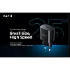 Havit UC25 High-Speed 25W USB-C Charger for Samsung, Multi-Port, GaN Technology, Over Voltage & Temperature Protection,1 year warranty