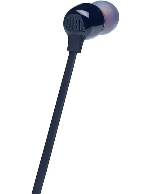 JBL Tune 125 Bluetooth Wireless Neckband Earphones with Noise Cancelling, Microphone, 8H Battery Life, Quick Charge, Magnetic Earbuds, Multi-Point Connection - Blue | 1 Year Local warranty