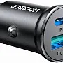 Joyroom JR-CCN05 30W Mini Metal Car Charger – USB-C PD + USB-A Quick Charging, Fast Charge Support (PD3.0/PPS/QC3.0), Compact Design – Black | 12-Month Warranty
