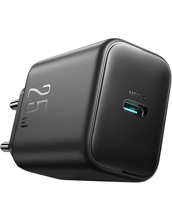 Joyroom JR-TCF23 25W Fast Charger High-Speed Power Adapter – Black EU Plug | 12 Months Warranty