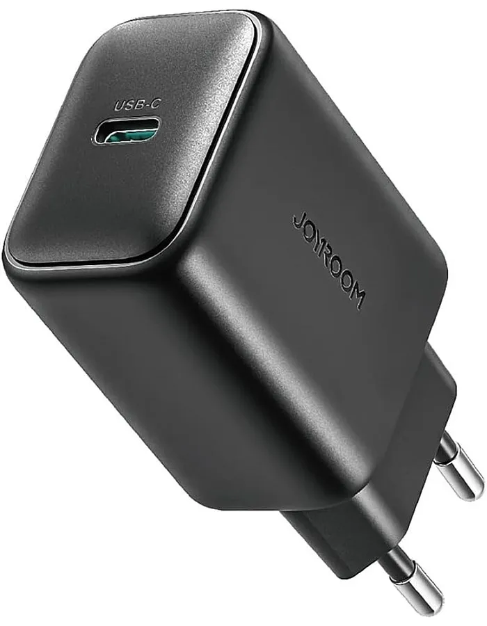 Joyroom JR-TCF23 25W Fast Charger High-Speed Power Adapter – Black EU Plug | 12 Months Warranty
