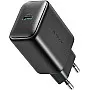 Joyroom JR-TCF23 25W Fast Charger High-Speed Power Adapter – Black EU Plug | 12 Months Warranty