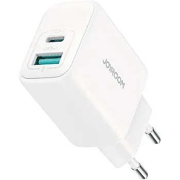 شاحن من جوي روم بتقنية USB، متوافق مع أجهزة التابلت والكمبيوتر، بمنفذين