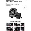 LENOK Car Phone Mount for Magsafe Air Vent Car Mount Magnetic Phone Holder Compatible with iPhone 17 16 15 14 13 12/Samsung, All Smartphones
