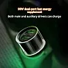 Oraimo OCC-1152D Highway 15.5w Dual Fast Charging Car Adapter - Black