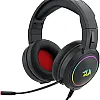 Redragon H270 Mento RGB Wired Gaming Headphones Compatible with PC, Laptop, PS4, PS5, Nintendo Switch, Xbox One-Headset with Microphone-3.5MM Surround Sound