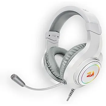 Redragon Hylas RGB Wired Gaming Headset with Microphone (H260, White)