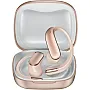 Rsilou R3028 Open-Ear Bluetooth Earbuds, Up to 22H Battery Life, Bluetooth 6.0, 12mm Drivers, Ultra-Light 6g Design, Tuned Sound Quality, Touch Controls, 1 Year Local Warranty (rose gold)