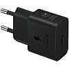 Samsung Fast Charger Adapter, Energy Efficient Charger, USB-C, 25 Watt, Black, EP-T2510N