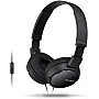 سماعات راس سلكية من سوني mdrzx110apblack - اسود