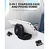 Soundcore P40i by Anker, Noise Cancelling Wireless Earbuds, Adaptive Noise Cancelling to Environments, Heavy Bass, 60H Playtime, 2-in-1 Case and Phone Stand, IPX5, Wireless Charging, Bluetooth 5.3