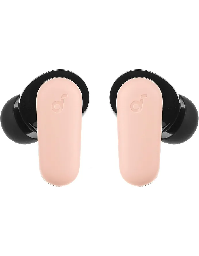 سماعات أذن ساوند كور R50I NC بخاصية إلغاء الضوضاء بصوت جهوري قوي ووقت تشغيل 45 ساعة، جراب 2 في 1 وحامل موبايل IP54، شحن سريع 10 د = 120 د، بلوتوث 5.4 من