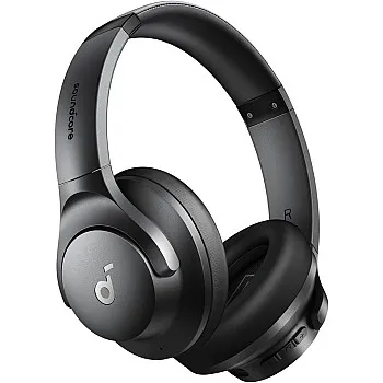 soundcore by Anker Q20i Hybrid Active Noise Cancelling Headphones, Wireless Over-Ear Bluetooth, 40H Long ANC Playtime, Hi-Res Audio, Big Bass, Customize via an App, Transparency Mode, Ideal for Travel