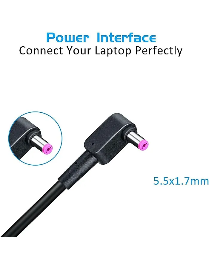 135W Charger for Acer Nitro 5 Series Gaming Laptop - Compatible With N18C3 AN515-51 AN515-41 AN515-53 AN515-52 AN515-43 - 19V 7.1A Adapter