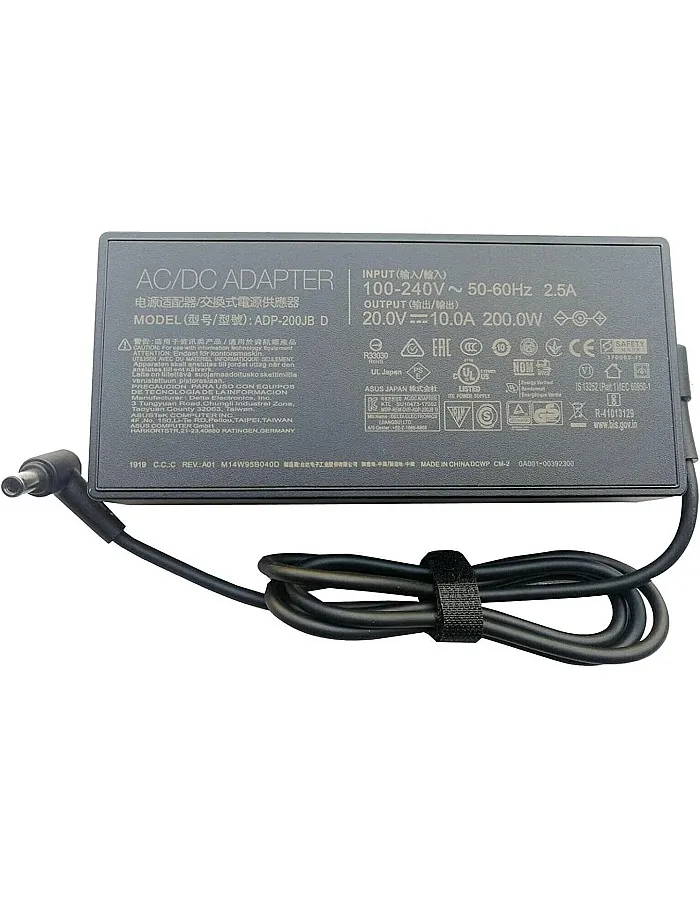20V 10A 200W Laptop Charger Adapter Compatible with ASUS ADP-200JB D ADP-200JB DA ROG Zephyrus G15 GA503 GA503QM GA503QS GA503QR ROG Strix G15 G513IE TUF Dash F15