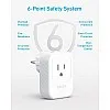 Anker European Travel Plug Adapter USB C 15W, International Power Plug with 2 AC Outlets, 2 USB C, and 1 USB A Port, Ideal for iPhone15, iPad Air, and More, Compact for Travel, Cruise (TUV Listed)