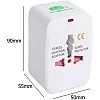 Bivolt International Standard 150 Countries Universal Plug Adapter for Travel Europe USA United States Canada UK England Argentina European Asia America Etc IMAGEMTECH