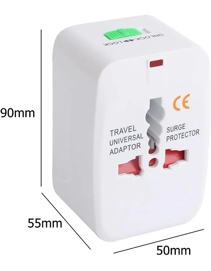 Bivolt International Standard 150 Countries Universal Plug Adapter for Travel Europe USA United States Canada UK England Argentina European Asia America Etc IMAGEMTECH