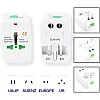 Bivolt International Standard 150 Countries Universal Plug Adapter for Travel Europe USA United States Canada UK England Argentina European Asia America Etc IMAGEMTECH