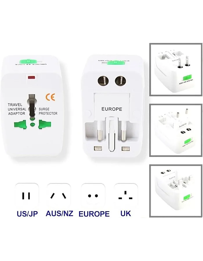 Bivolt International Standard 150 Countries Universal Plug Adapter for Travel Europe USA United States Canada UK England Argentina European Asia America Etc IMAGEMTECH