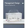 LDNIO SCW5354 Management Power Strip Box 5 port 3USB Wireless Charger Power Cord 2M - White