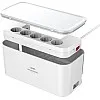 LDNIO SCW5354 Management Power Strip Box 5 port 3USB Wireless Charger Power Cord 2M - White