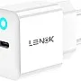 LENOK 20 W Wall Charger, USB-C Charger, Fast Charging for iPhone 15, 15 Plus, 15 Pro, 15 Pro Max, 14, 14 Pro, 14 Pro Max, 13, 13 Pro, 13 Pro Max, Galaxy S23, iPad, AirPods & More (White)