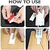Punch-Free Self Adhesive Electrical Connector, Wall Plug Adapter, Reusable Wall Mount or Desk, Ideal for Wi-Fi Devices, Remote Controls, Tissue Box Storage