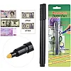 Counterfeit Currency Detector Pen – Portable Banknote Finder Tool for Examining US Dollar, Euro, GBP, JPY, Korean Won