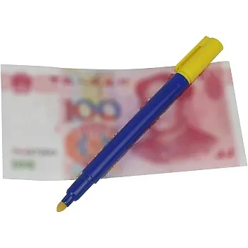 Counterfeit Currency Detector Pen – Portable Banknote Finder Tool for Examining US Dollar, Euro, GBP, JPY, Korean Won