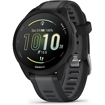 Garmin Forerunner 165 Music GPS 43mm Running Smartwatch, Lightweight, AMOLED Touchscreen, Advanced Training & Insights, Safety & Tracking Features, up to 11 days Battery Life, Black