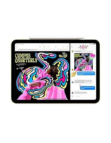 Apple iPad 11-inch: A16 chip, 11-inch Model, Liquid Retina Display, 256GB, Wi-Fi 6, 12MP Front/12MP Back Camera, Touch ID, All-Day Battery Life — Blue
