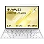 HUAWEI MatePad 12X 2025 Tablet 2.8K 12-inch 1000nits display, 144Hz, 12+256GB, 10100 mAh Battery, 66W SuperCharge, WiFi 7, WPS Office, 6 Speakers, UItra-light Keyboard + Free M-Pencil Pro, White