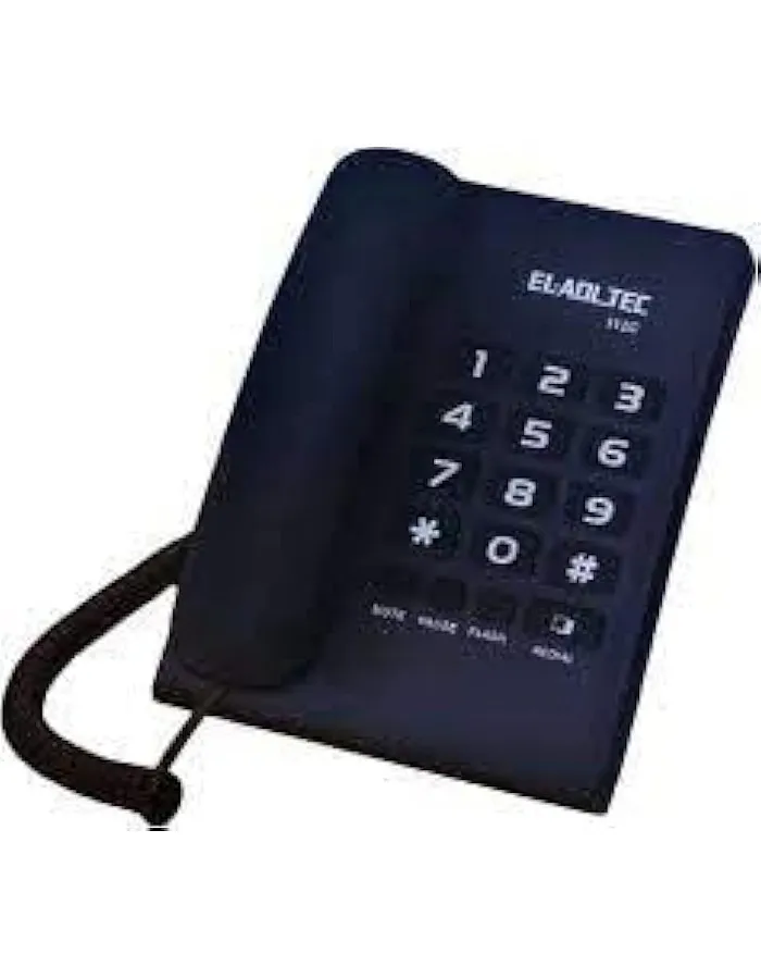 Aljustle Telephone 112 C/Buzzer Volume Control Button/Redial Button/Last Number Return/Pause Button/Flash Button/Mute Button to Close Microphone Wall Mount