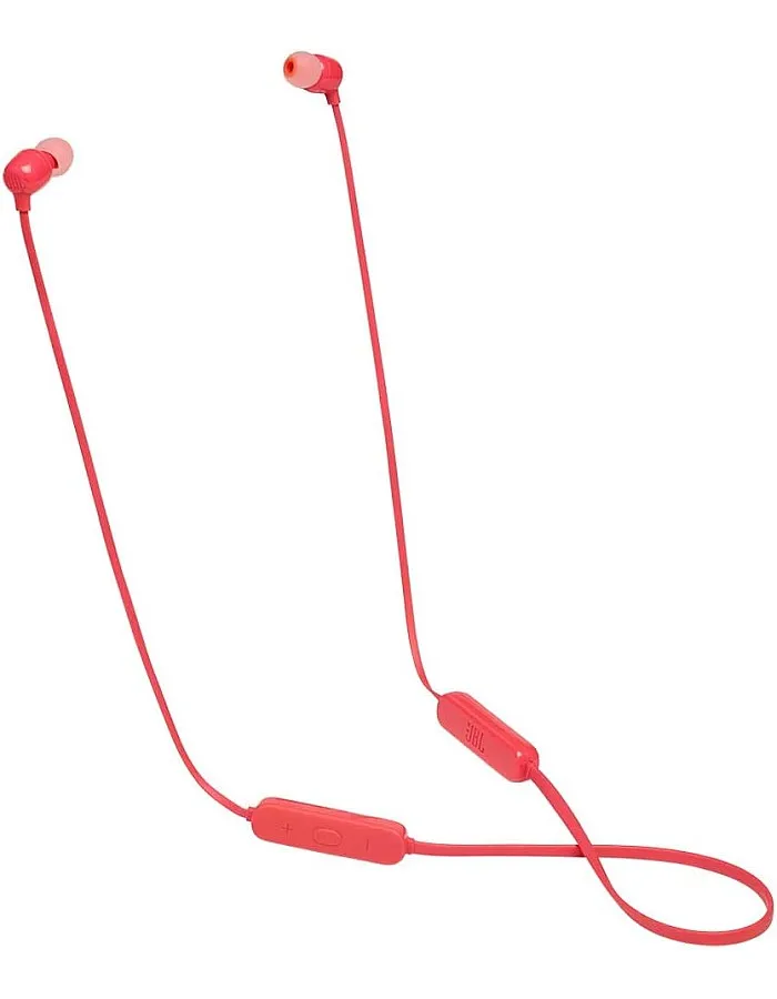 JBL T115BT Bluetooth Wireless Earphones - Red
