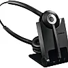 Jabra Pro 920 DECT Wireless On-Ear Stereo Headset - HD Voice and Noise Cancelling - All Day Battery Life - For Use with Desk Phones in Europe - EU Plug, Black Headphones Headset